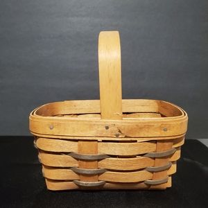 Dated and initialed Longaberger basket